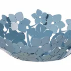 Middelpunt met bloemen in modderijzer, wit of blauw - Marken Viadurini