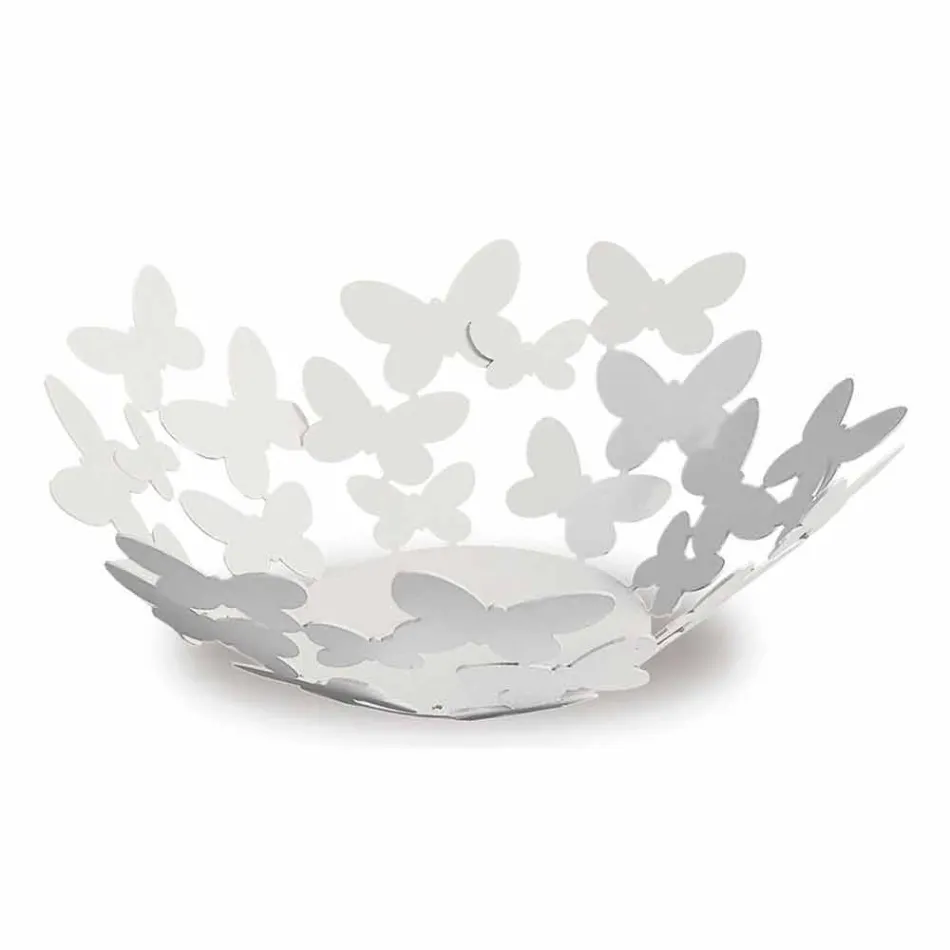 Wit, beige of ivoorkleurig designontwerpstuk gemaakt in Italië - Leiden Viadurini