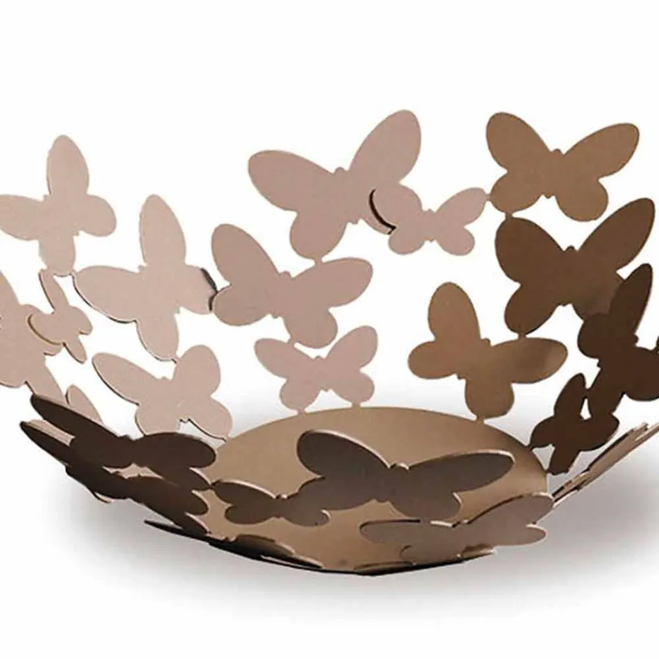 Wit, beige of ivoorkleurig designontwerpstuk gemaakt in Italië - Leiden Viadurini