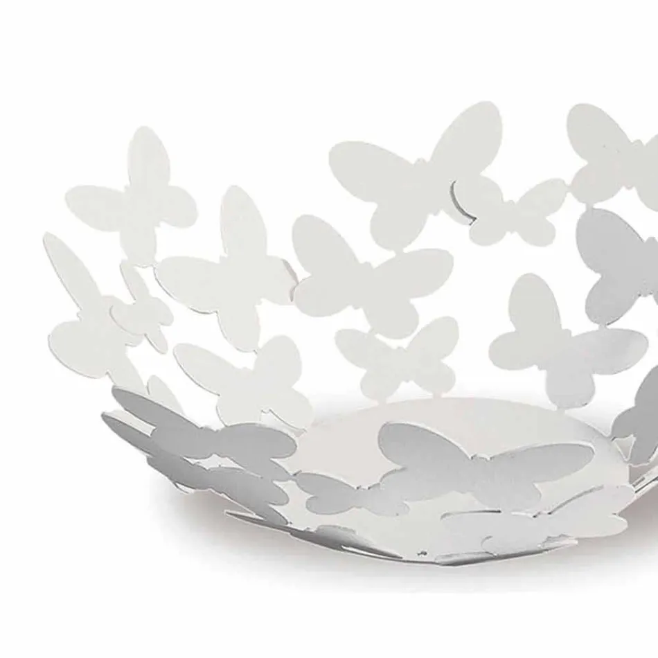 Wit, beige of ivoorkleurig designontwerpstuk gemaakt in Italië - Leiden Viadurini