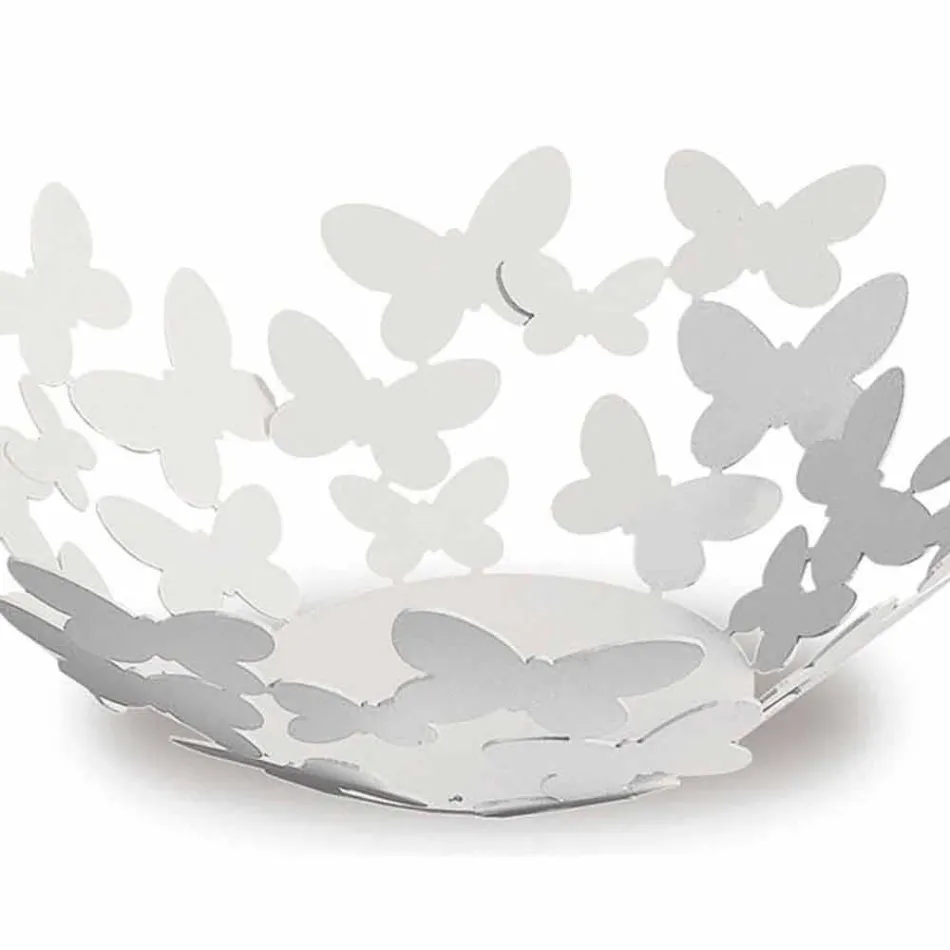 Wit, beige of ivoorkleurig designontwerpstuk gemaakt in Italië - Leiden Viadurini