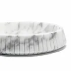 Wit Carrara marmeren design middelpunt gemaakt in Italië - Bryan Viadurini