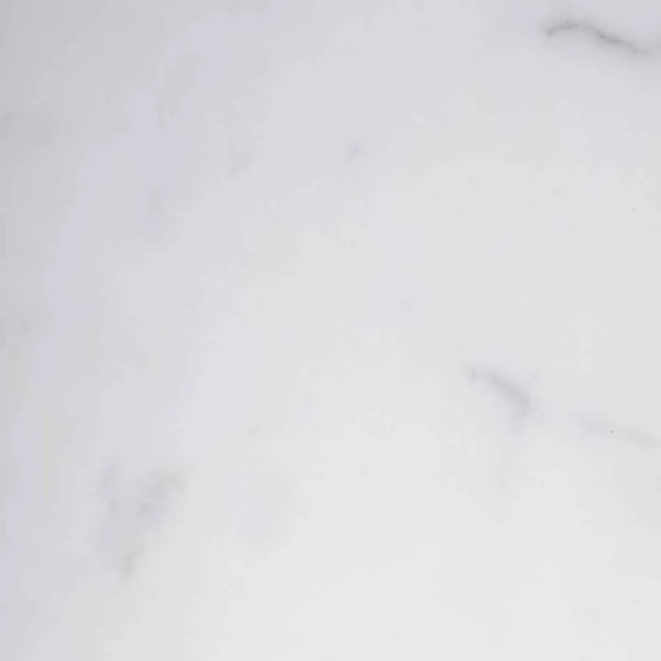 Wit Carrara marmeren design middelpunt gemaakt in Italië - Bryan Viadurini