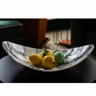 Middelpunt in Paonazzo Marmer van Made in Italy Design - Libeccio Viadurini