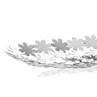 Zilver metalen zakblad middenstuk Luxe bloemdecor - Pinko Viadurini