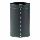 Afvalbak van geregenereerd, handgemaakt leer Battista Viadurini