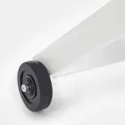 Outdoor chaise longue in textileen en aluminium met wielen, 4 stuks - Babilonia Viadurini