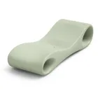 Tuinchaise longue van gekleurd polyethyleen Made in Italy - Flores Viadurini