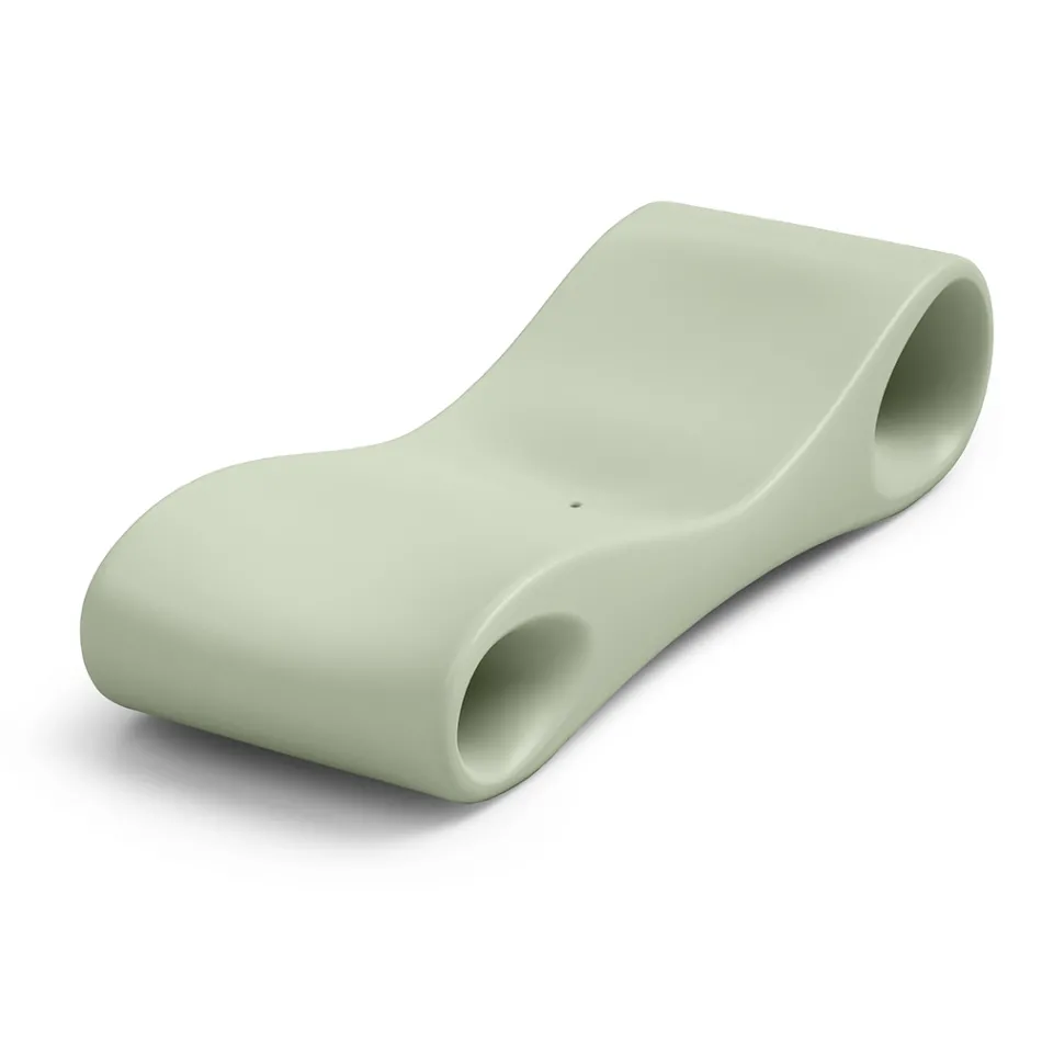 Tuinchaise longue van gekleurd polyethyleen Made in Italy - Flores Viadurini
