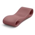 Tuin chaise longue in gekleurd polyethyleen Made in Italy - Flores