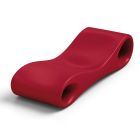 Tuin chaise longue in gekleurd polyethyleen Made in Italy - Flores Viadurini