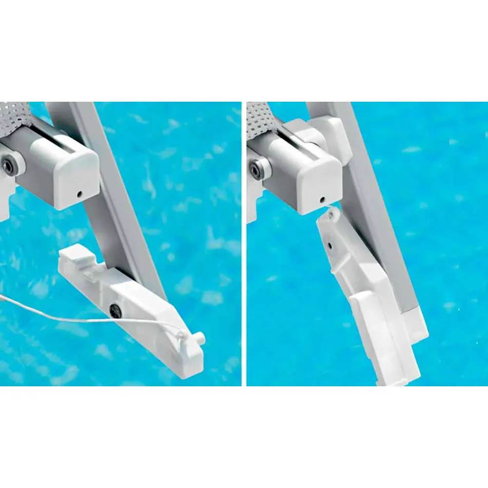 Moderne tuinchaise longue met parasol en verstelbare rugleuning - Arnold Viadurini