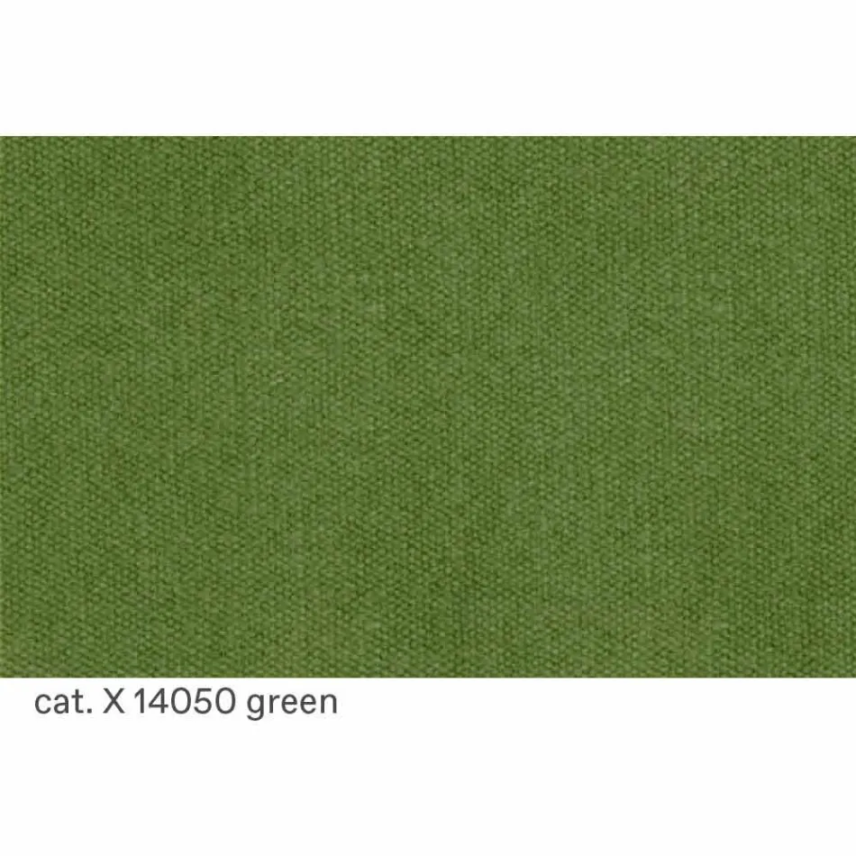 Chaise longue in berkenhout met katoenen zitting Made in Italy - Fortaleza Viadurini