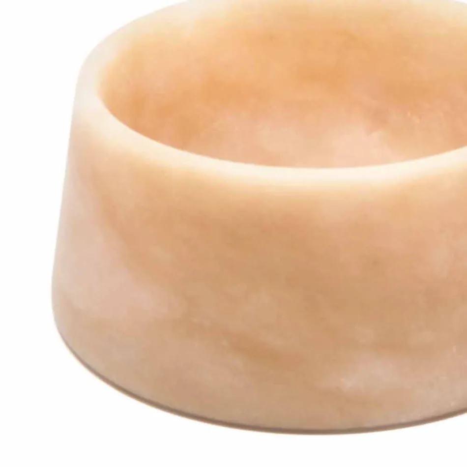 Moderne honden- en kattenbak in roze Portugal of groen Guatemala-marmer - Catt Viadurini