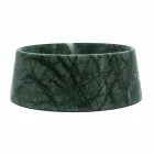 Moderne honden- en kattenbak in roze Portugal of groen Guatemala-marmer - Catt Viadurini