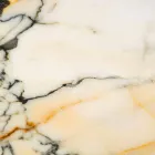 Grote ronde kom in Portoro of Paonazzo marmer gemaakt in Italië - Glazer Viadurini