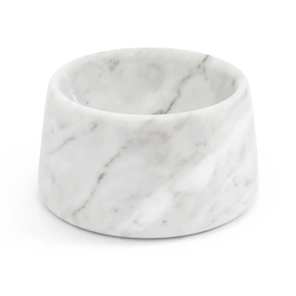 Marmeren voerbak voor hond/kat Made in Italy - Komi Viadurini