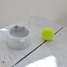 Marmeren voerbak voor hond/kat Made in Italy - Komi Viadurini