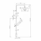 Douchekolom met ronde doorsnede in messing met handdouche Made in Italy - Amadeo Viadurini