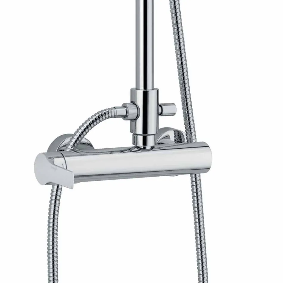 Douchekolom met messing eengreepsmengkraan Made in Italy - Padula Viadurini