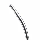 Buitendouchekolom in staal met ingebouwde douchekop Made in Italy - Yuki Viadurini