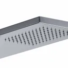 Thermostatische muurdouchekolom in verchroomd roestvrij staal Made in Italy - Pampo Viadurini