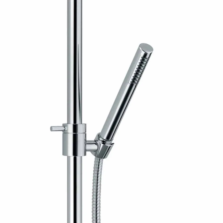 Luxe douchekolom in messing verchroomd Made in Italy - Gallo Viadurini