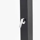 Zonne-douchekolom voor buiten in roestvrij staal Made in Italy - Werner Viadurini