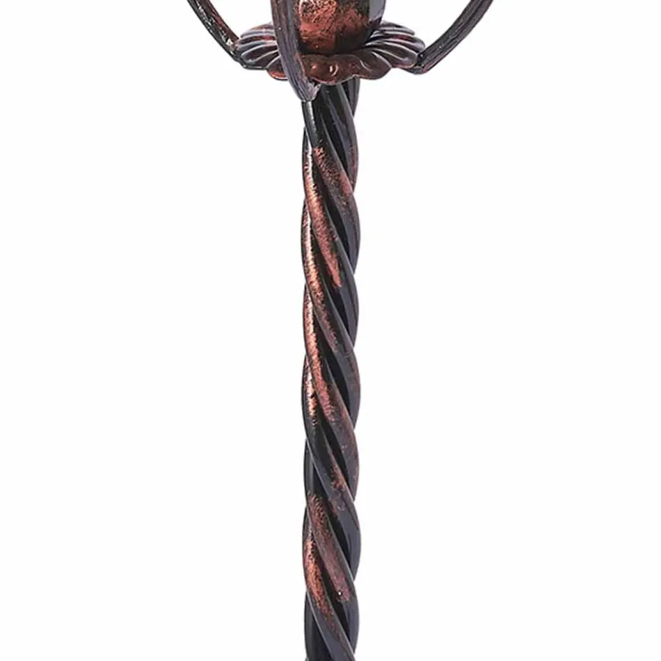 Ontwerp ijsemmerzuil voor wijn in koper - Arnaldo Viadurini