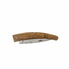 Gobbo Artisan Knife gebogen handvat in hoorn of hout Made in Italy - Gobbo Viadurini