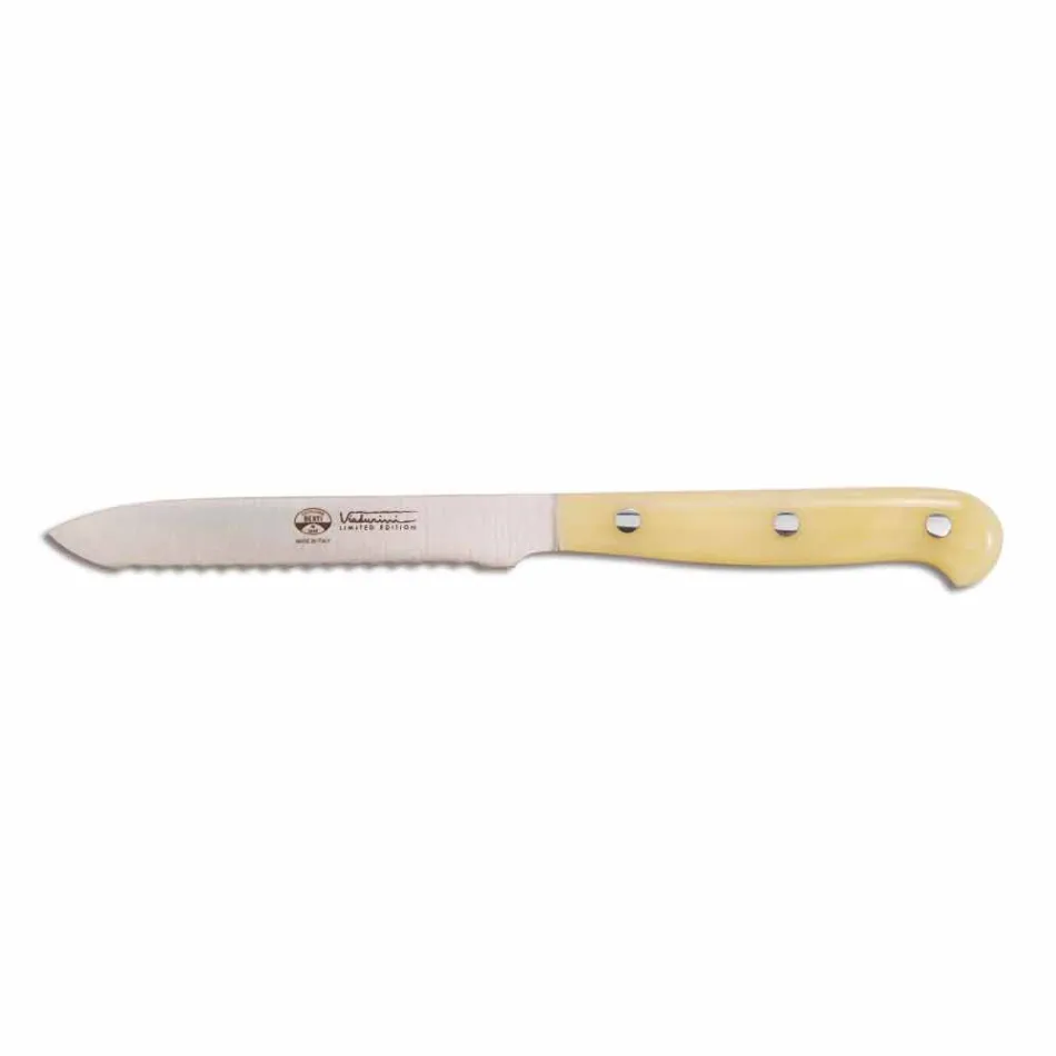 Berti roestvrijstalen gekarteld tomatenmes, exclusief voor Viadurini-Barasso Viadurini