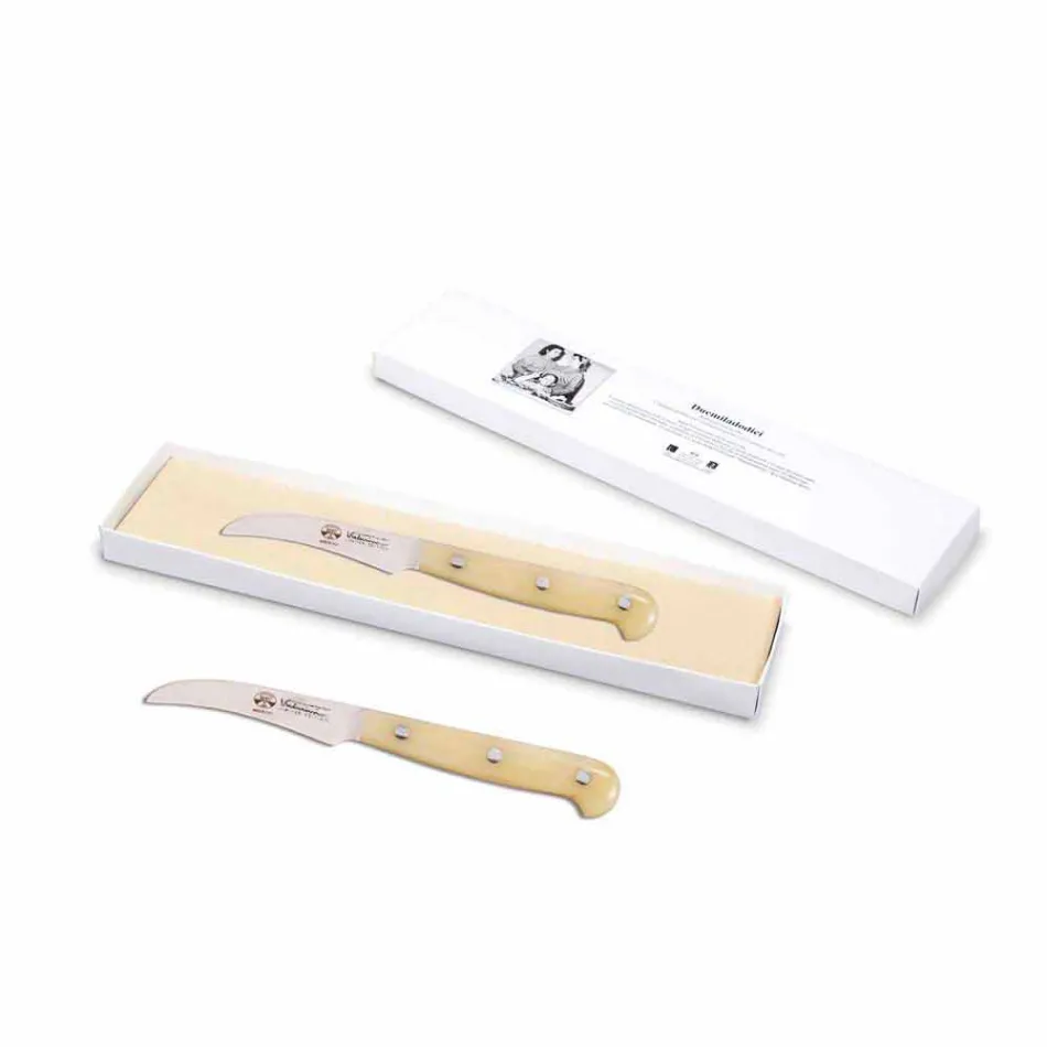 Berti Gebogen Schilmesje Exclusief voor Viadurini - Balocco Viadurini