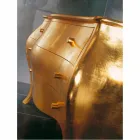 Dresser 3 houten laden Solid Gold Design, made in Italy, Giotto Viadurini
