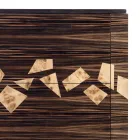 Design ebbenhouten ladekast 4Cassetti Grilli Zarafa gemaakt in Italië Viadurini