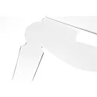 Artisan nachtkastje in transparant plexiglas klassiek design - Salino Viadurini