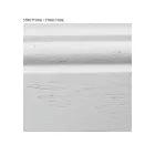 Nachtkastje met structuur in gefineerde houtdeeltjes Made in Italy - Thor Viadurini