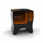 Design nachtkastje in Adamantx® Catodico Made in Italy Viadurini