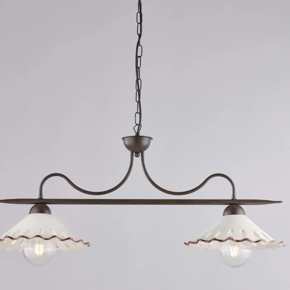 Lichtgevend design, complementair in glas en metaal, gemaakt in Italië met een unieke uitstraling - Mira Viadurini