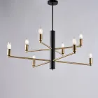 Lichtgevend designelement van glas en metaal, gemaakt in Italië, met een stijlvolle uitstraling - Ursa Viadurini