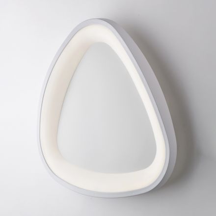 Voyager, een verfijnde, in Italië vervaardigde lamp van glas en metaal. Viadurini