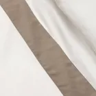 Kingsize dekbedovertrekset van 100% katoen en 10% katoensatijn - Detail Viadurini
