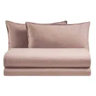 Compleet tweepersoons dekbedovertrek in zuiver geverfd katoen - Delicacy Viadurini