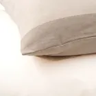 Tweepersoonsbedset van 90% katoen en 10% linnen, gemaakt in Italië - Nestle Viadurini