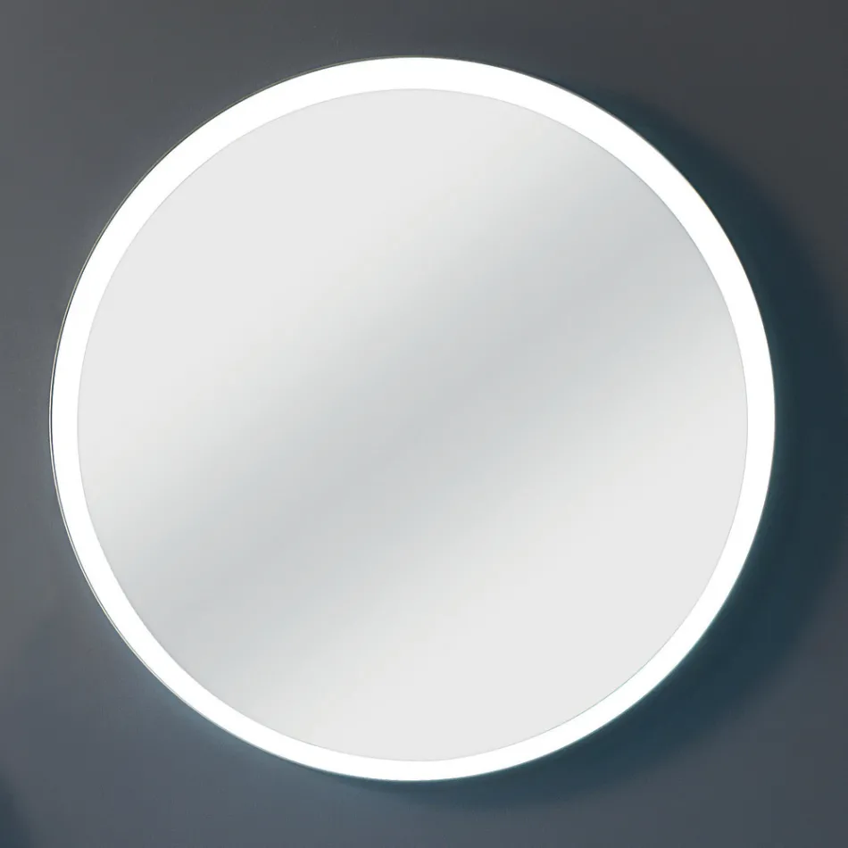 Samenstelling 3 Badkamermeubels in metaal, hout en keramiek Made in Italy - Cizco Viadurini