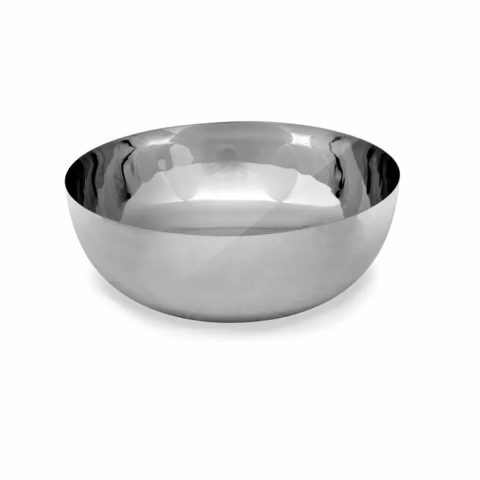 Compositie 4 badkamermeubels in teakhout en verchroomd staal - Beatles Viadurini