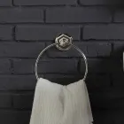 badkamermeubel samenstelling met wastafel metalen structuur Beauty Viadurini