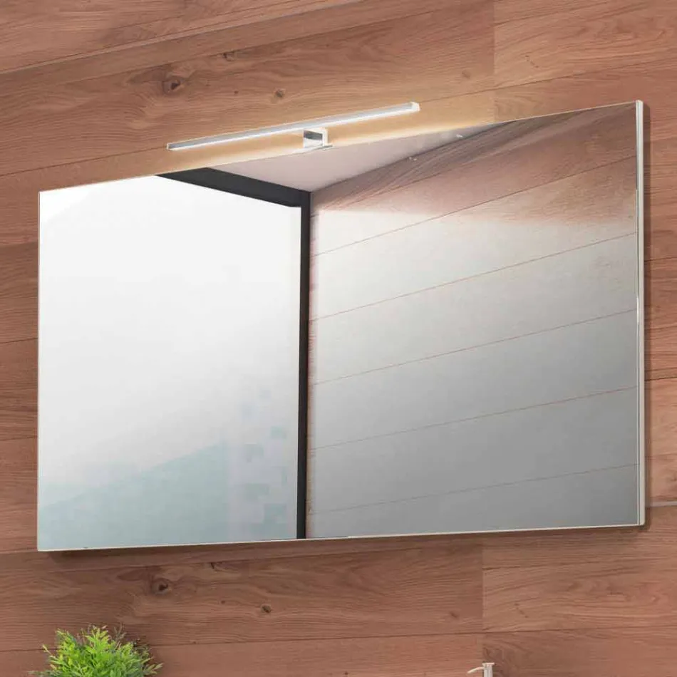 Badkamer zwevende compositie in Fenix Gray - Becky Viadurini