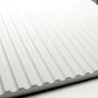 Witte badkamersamenstelling met spiegel en plank Made in Italy - Ares Viadurini