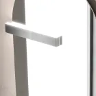 Badkameropstelling met lade, wastafel, spiegel, wandkast en plank - Elios Viadurini