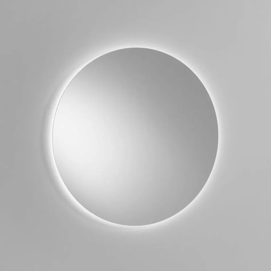 Badkamercompositie met poederroze lade en Calacatta wastafel - Elios Viadurini